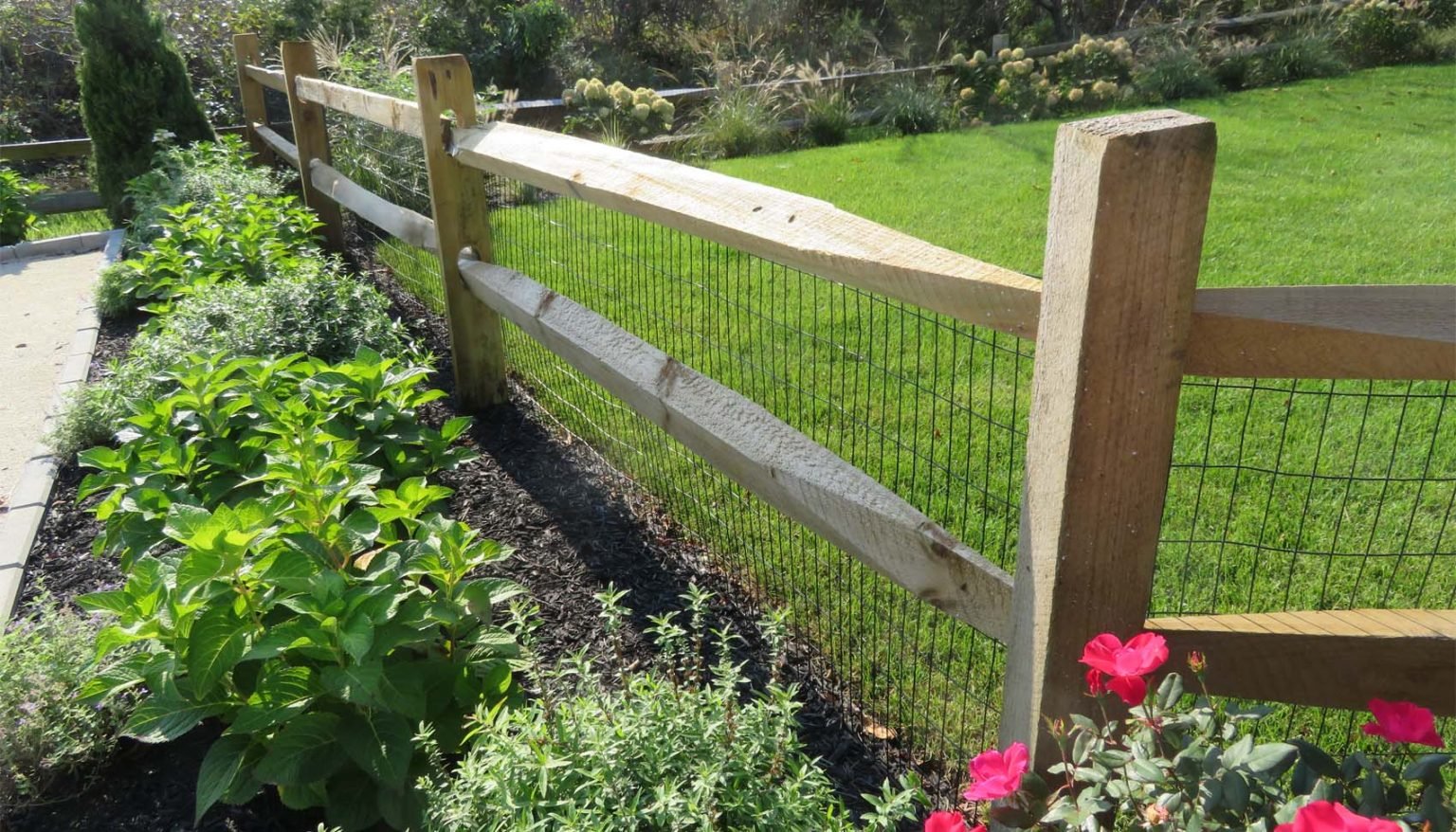 4 Ft Split Rail Wood Fence | Fairfax Station, VA - 010