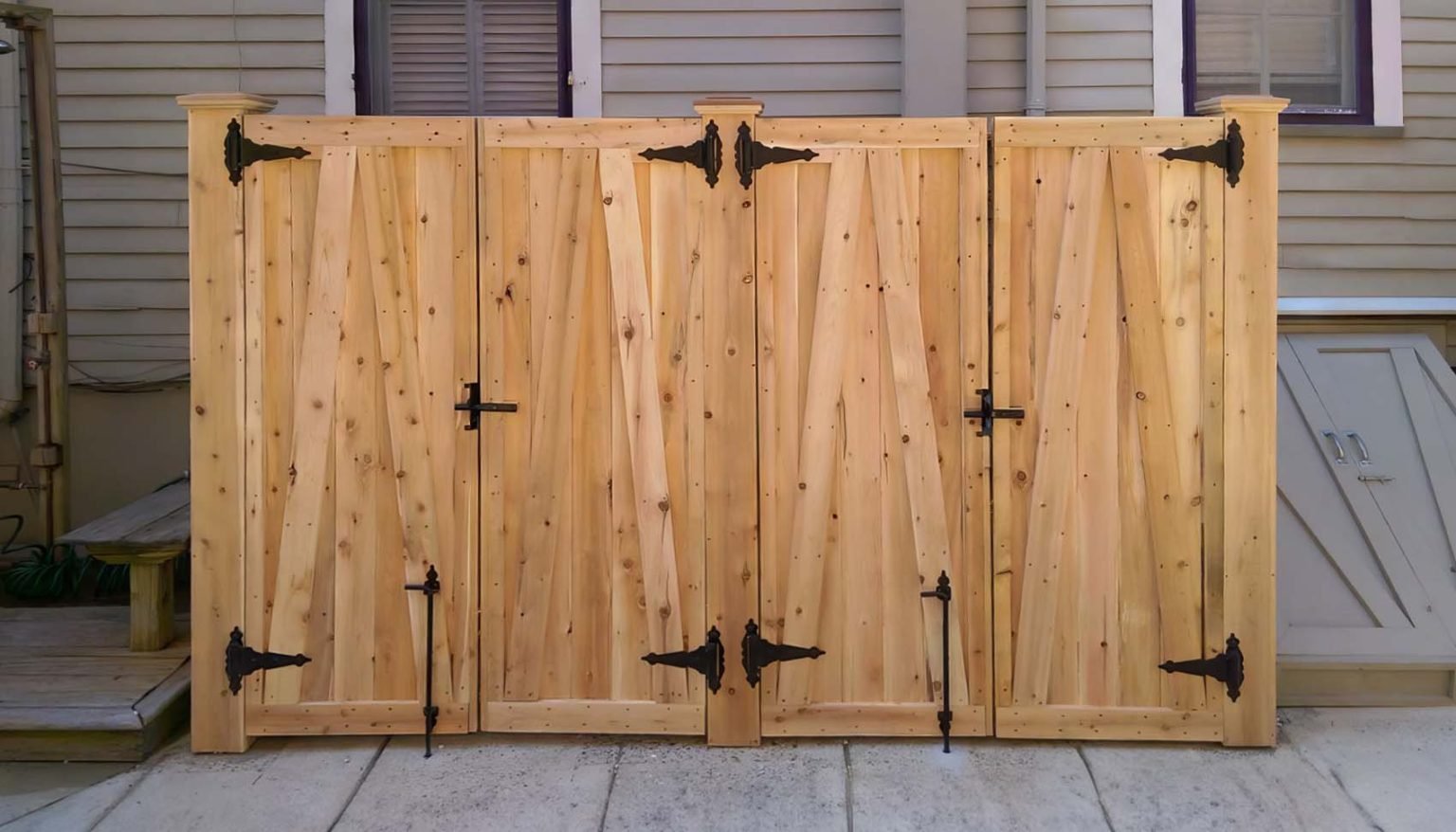 6 Ft Privacy Cedar Enclosure | Nokesville, VA - 025