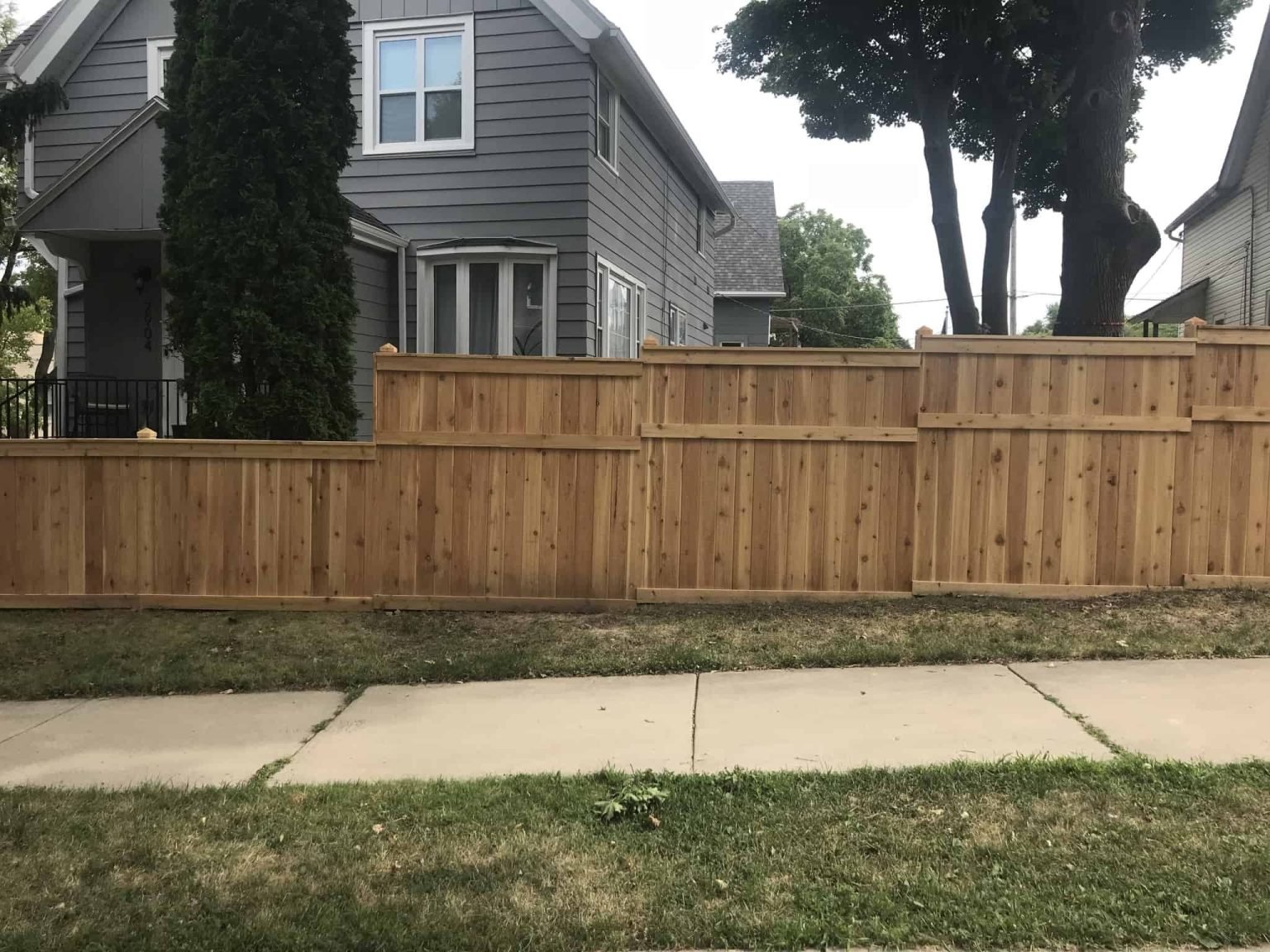 6 Ft Privacy Wood Fence | Lorton, VA - 053
