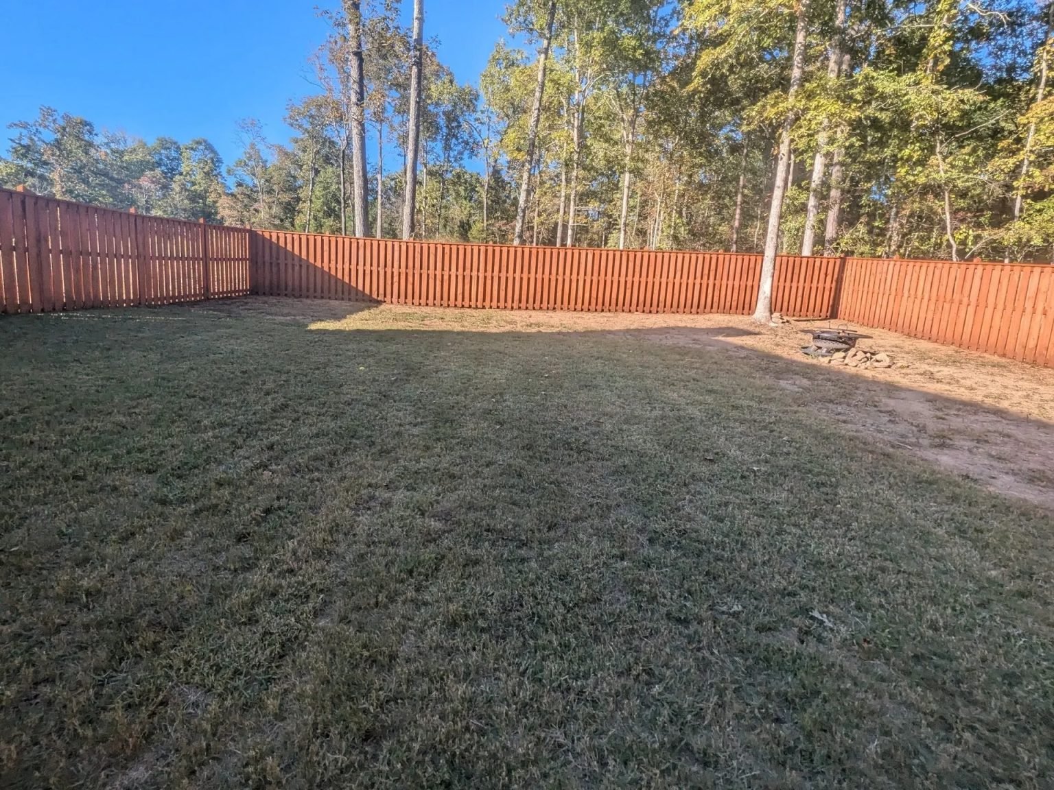 6 Ft Privacy Wood Fence Shadow Box | Lorton, VA - 073