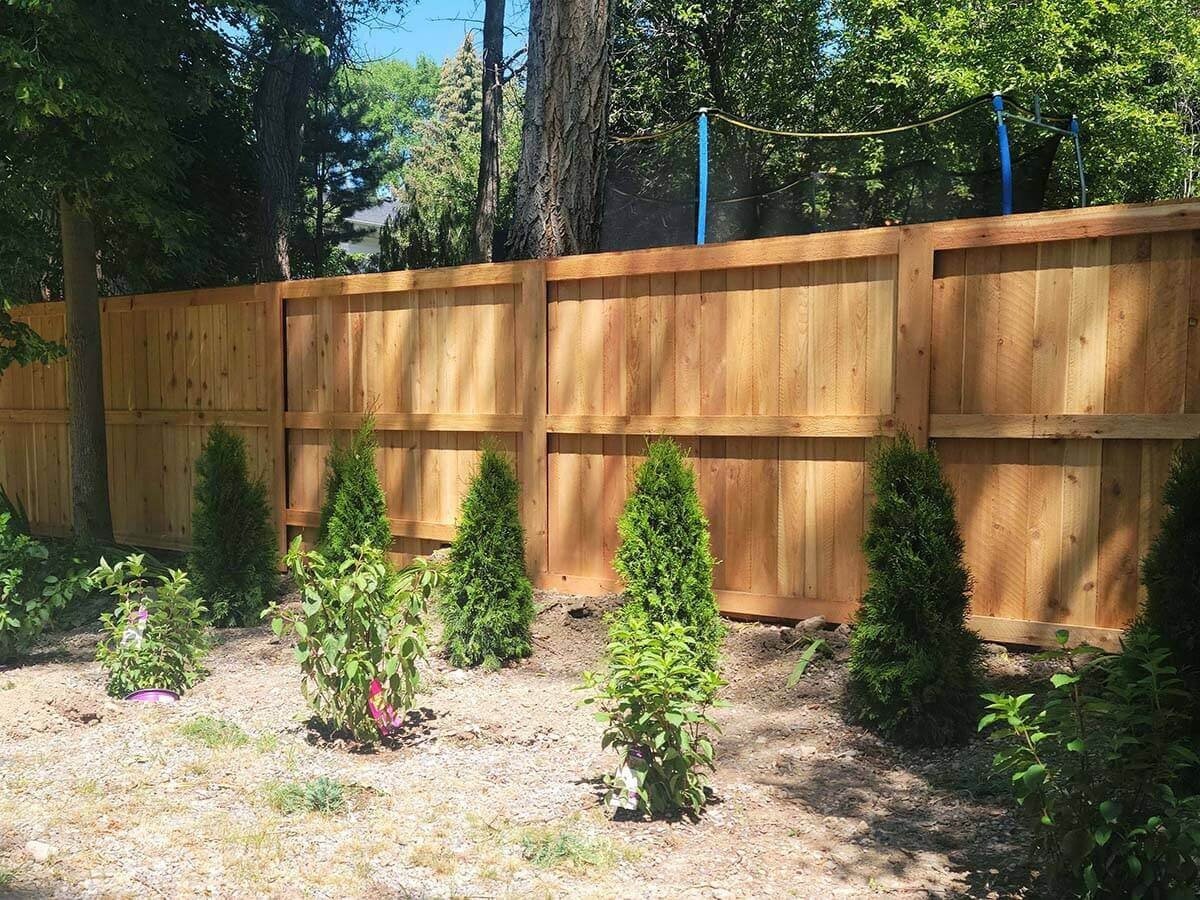 6 Ft Privacy Wood Fence | Herndon, VA - 046